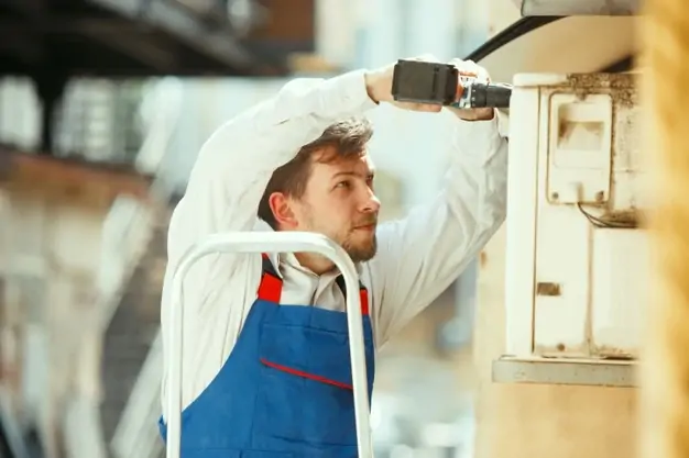 install an air filter